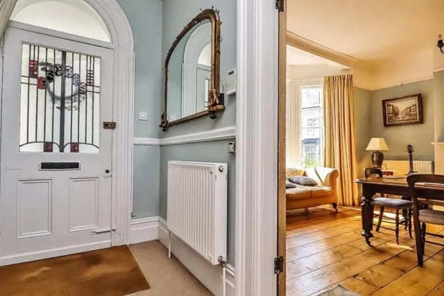 The listing says: "Nestled in the heart of one of Southsea’s most prestigious areas, Cameron House is an imposing five bedroom semi detached residence situated in the requested conservation area of Albany Road."