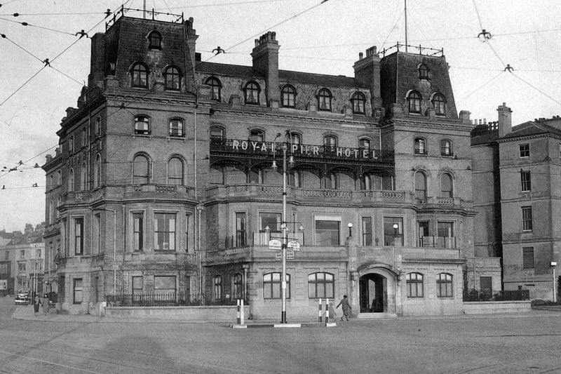 The Royal Pier Hotel, Southsea, between the wars
