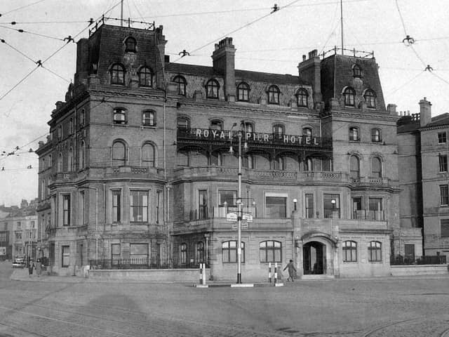 The Royal Pier Hotel, Southsea, between the wars