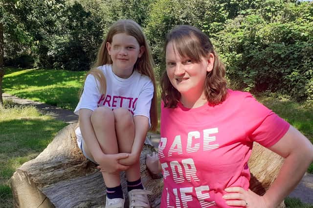 Mother Charlotte Lewis with her daughter Elizabeth Rooney.