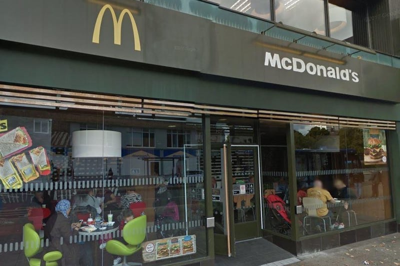 This McDonald's restaurant in Commercial Road in the city centre has a 3.8 star rating on Google based on 2,179 reviews.
Photo credit: Google Street View