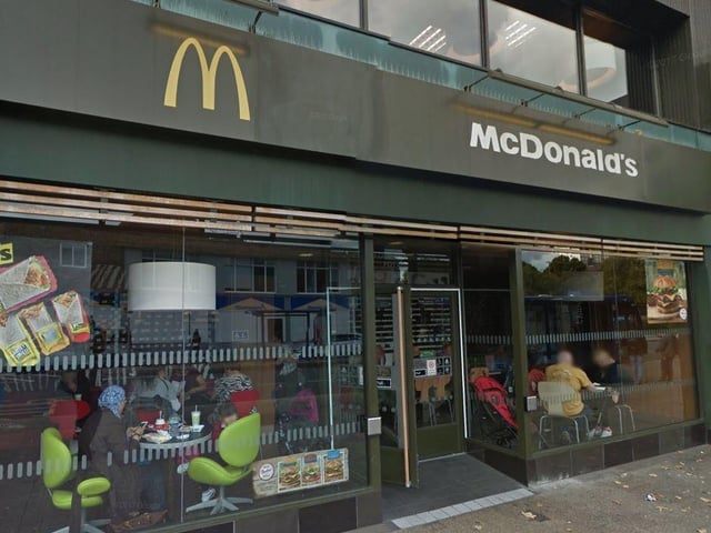 This McDonald's restaurant in Commercial Road in the city centre has a 3.8 star rating on Google based on 2,410 reviews. Photo credit: Google Street View