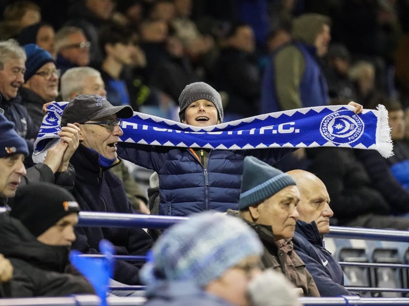 Many Pompey fans were at their defiant best against Blackpool - here's what our photographer Jason Brown captured of the day's events at Fratton Park.