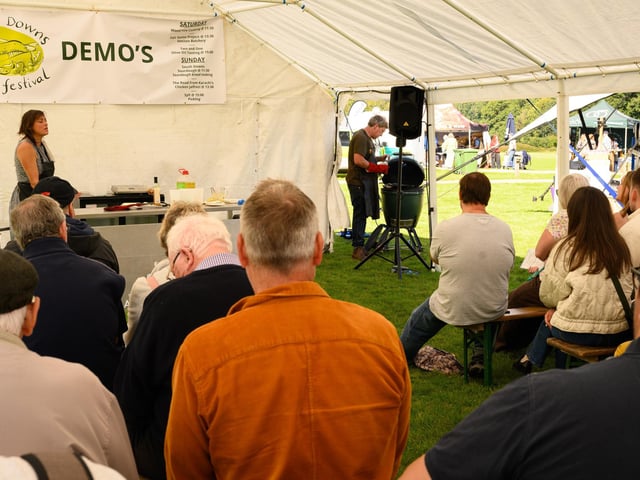 Pictured is: Wood fire cooking demonstrations Picture: Keith Woodland (140921-46)