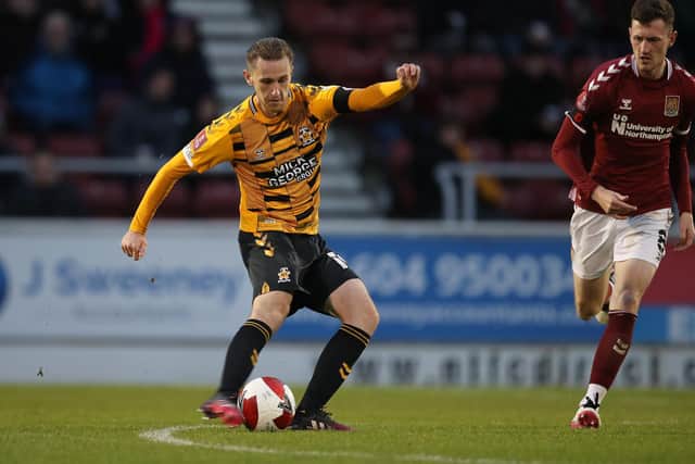 Adam May has scored four goals in all competitions for Cambridge United this season. Picture: Pete Norton/Getty Images