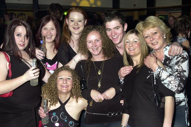 Revellers having a good time at Buddies 25+ Nightclub at The Pyramids on Southsea seafront - (040502-0032)