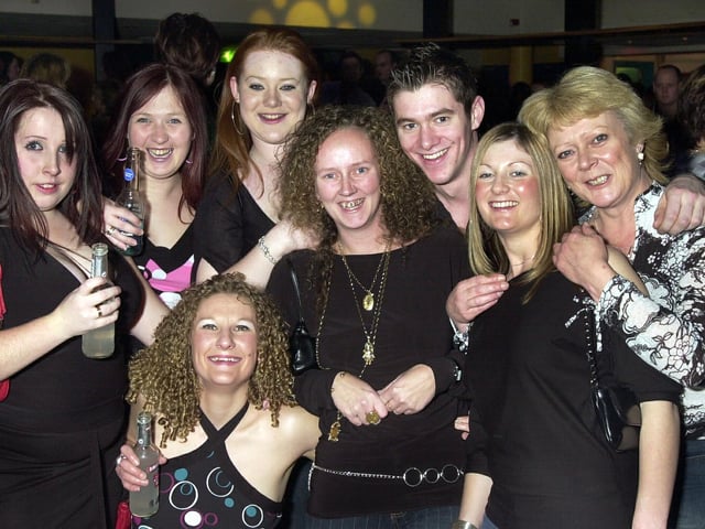 Revellers having a good time at Buddies 25+ Nightclub at The Pyramids on Southsea seafront - (040502-0032)
