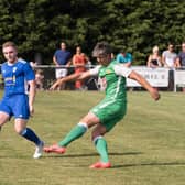 Brett Poate (green) is making a return to Moneyfields this weekend.
Picture: Duncan Shepherd