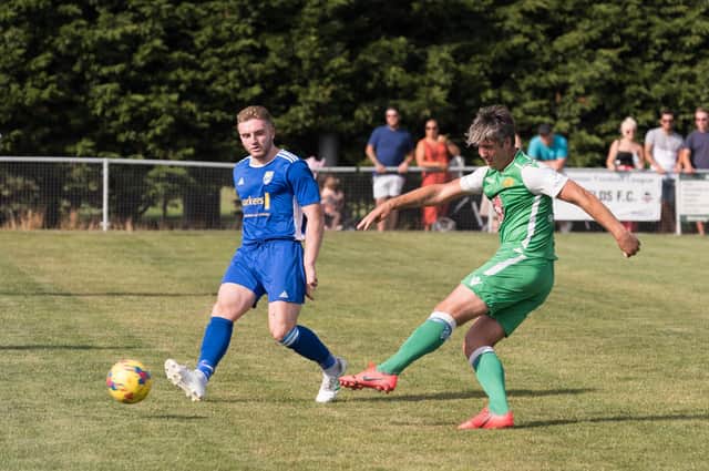 Brett Poate (green) is making a return to Moneyfields this weekend.
Picture: Duncan Shepherd
