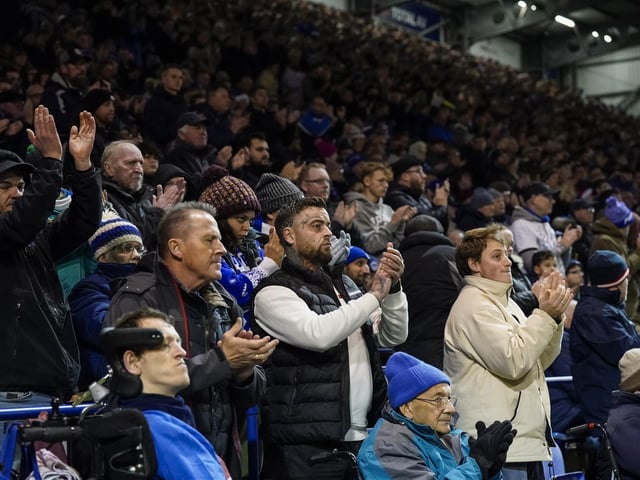 Our photographer Jason Brown captured all the action - on and off the pitch - at Fratton Park for Pompey's clash with Fleetwood.