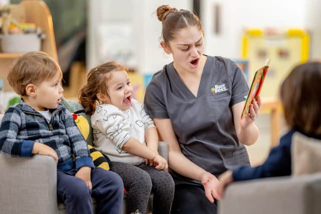 More than 100 children from Busy Bees nursery in Portsmouth have joined the Busy Bees’ “Get the Reading Buzz” pledge - a nationwide initiative aiming to share 45 million books with children in 2026