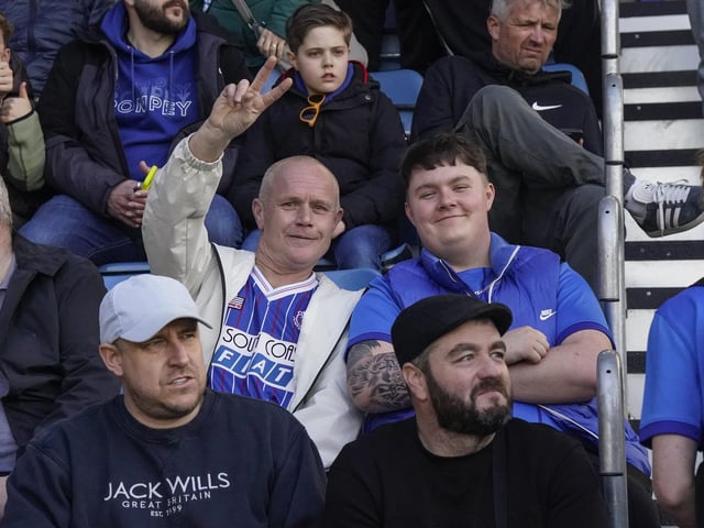 Pompey fans played a big role in carrying their team to a massive three points in their Championship survival battle against Blackburn Rovers.