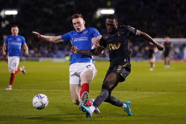 Pompey fell to defeat to Charlton tonight.   Picture: Adam Davy/PA Wire
