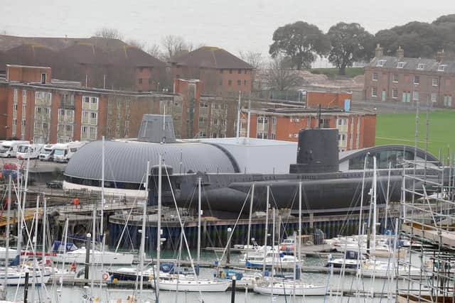 The Royal Navy Submarine Museum in Jetty Road, Gosport.



Picture: Sarah Standing (030220-5216)