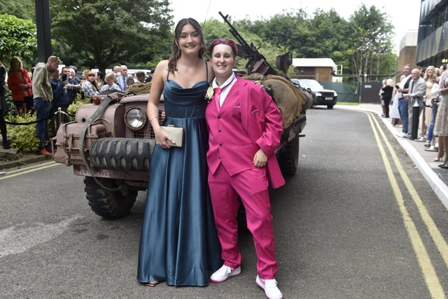 Year 11's from Crookhorn College in Waterlooville, attended their Prom on Friday, July 12, 2024 at The Marriott Hotel in Portsmouth.
Picture: Sarah Standing (120724-7041)