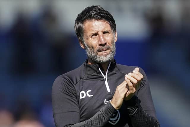 Pompey boss Danny Cowley