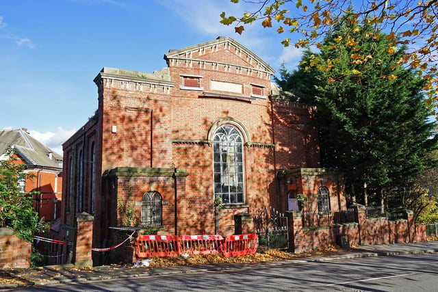 A late 19th Century church, closed in 1928, and later occupied by the Royal Hospital. It has stood empty for several years and the boundary wall has recently been damaged by a collision with a road vehicle. The Civic Society said: "A striking building worth saving if a new use can be found for it."