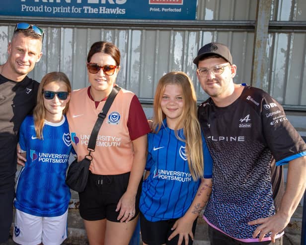 Pompey fans make annual pre-season trip to Westleigh Park