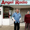 From left, founder Tony Smith, Anne Billingsley, Pete Cross, and Joan Adams. Angel Radio in Havant provides a radio lifeline for elderly listeners all over the world. Picture: Chris Moorhouse