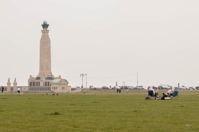 Groups of people at Southsea Common, Portsmouth
Picture: Habibur Rahman