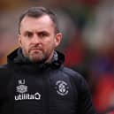Under pressure: Southampton boss Nathan Jones    Picture: Nathan Stirk/Getty Images