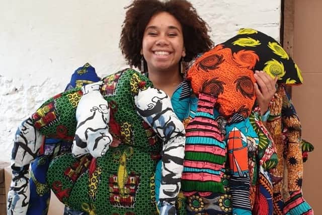 Power To Us is a dynamic, all-female exhibition at the Yellow Edge Gallery, Gosport, that showcases the works of 13 emerging artists. Pictured: Louise Hall