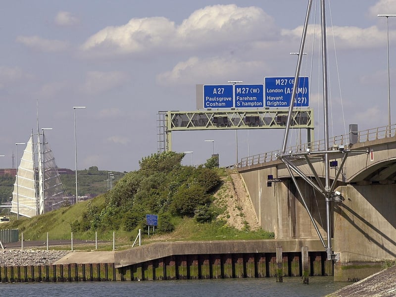 THE M275 and 'The Blue Bridge' - taken in May 2001