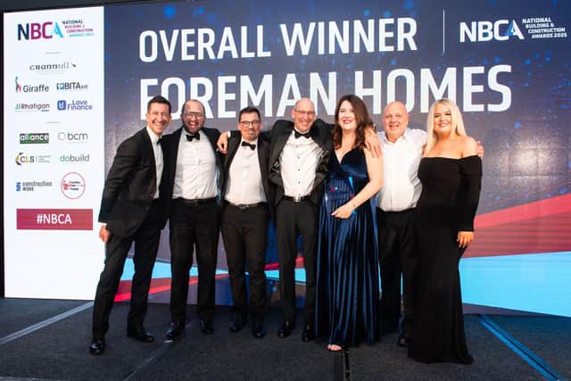 The Foreman Homes team at the NBCA's