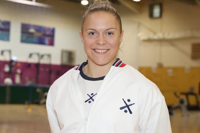 LPTI Mel Haslam, 32, pictured at HMS Sultan in Gosport. Photo:Royal Navy