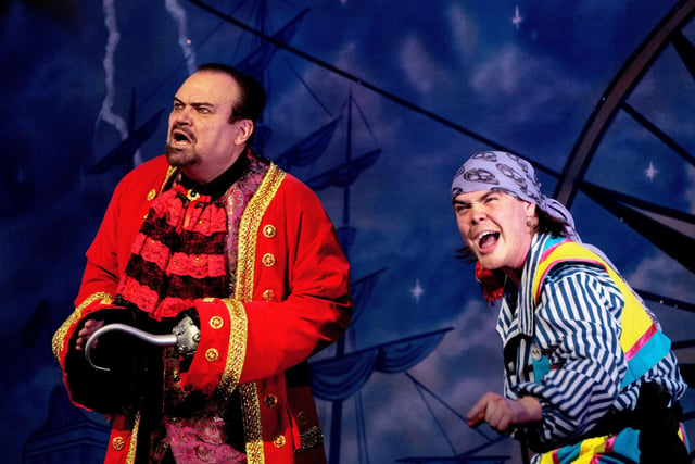 Hook stars Shaun Williamson as Hook
Picture by Alan Bound for The Kings Theatre