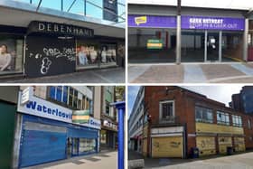 Here are some of Portsmouth's empty shops in the city centre.