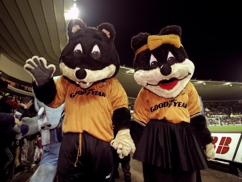 Wolves mascot Wolfie bit off more than he could chew on one visit to Fratton Park. Getting a little to exuberant in range of a police dog led to the larger than life character coming off firmly second best.
