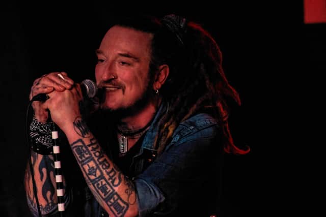 Ginger Wildheart live. Picture by Gordon Armstrong