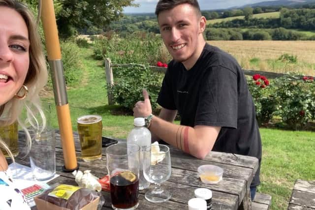 Bradley Coombes, who died from bowel cancer in February 2021