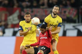 Christian Burgess suffered late, late heartbreak with Royale Union Saint-Gilloise on Sunday, finishing third having been minutes away from capturing the Belgian title. Picture: Lars Baron/Getty Images