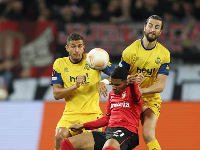 Christian Burgess suffered late, late heartbreak with Royale Union Saint-Gilloise on Sunday, finishing third having been minutes away from capturing the Belgian title. Picture: Lars Baron/Getty Images