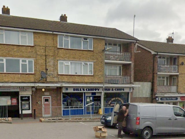 Rated 5: Bill's Chippy at 41 Mill Road, Waterlooville; rated on February 6