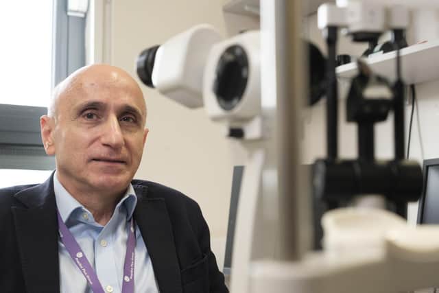 Eye specialist, Charles Kanavati, says regular check-up can help catch early signs of cataracts