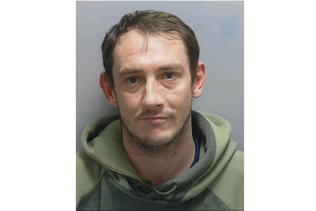 David Reilly has been jailed for his part in the robbery of Paulsgrove's Danny Mart last year. Photo: Hampshire Constabulary