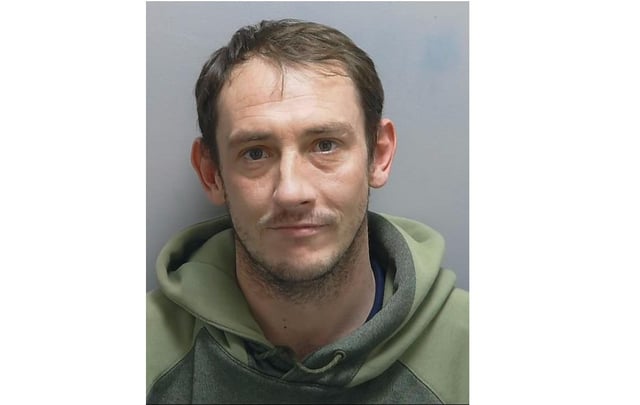 David Reilly has been jailed for his part in the robbery of Paulsgrove's Danny Mart last year. Photo: Hampshire Constabulary
