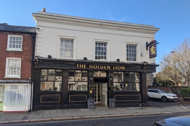 The Golden Lion in High Street, Fareham.