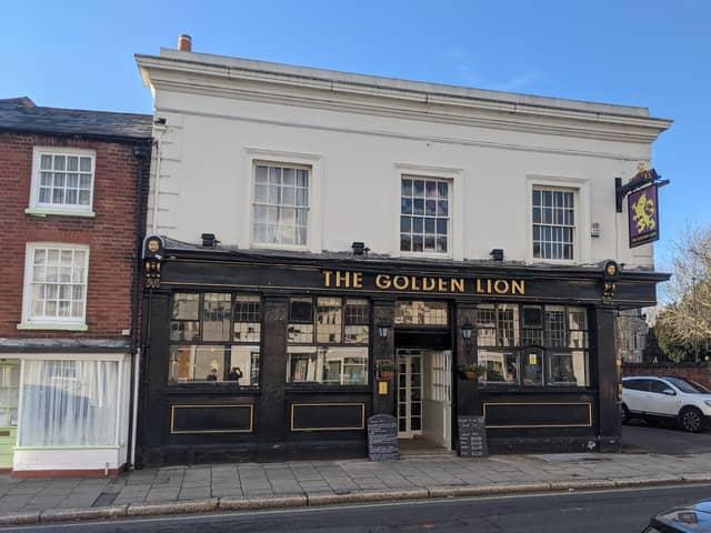 The Golden Lion in High Street, Fareham.