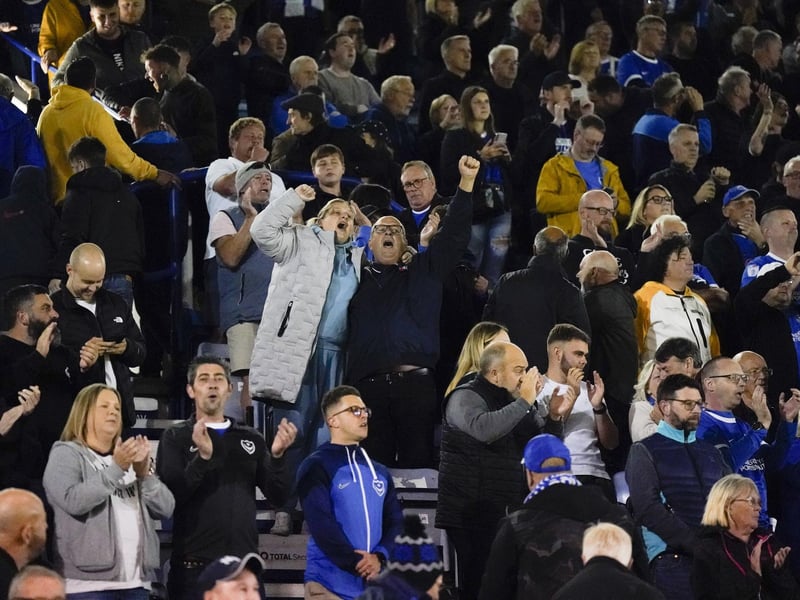 Action and fan images from Pompey photographer Jason Brown