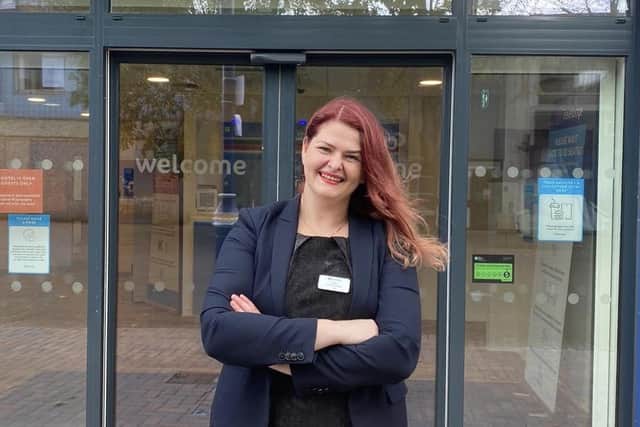 Irita Zigure is the manager of Travelodge Gosport, which opened in the High Street in February. 