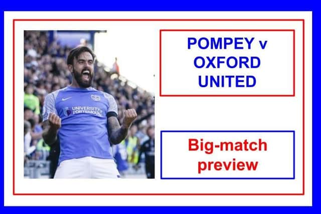 Pompey play host to Oxford United tonight in League One