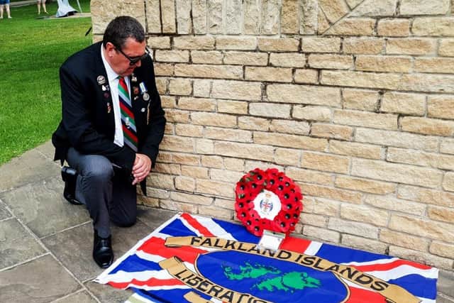 Falklands veteran Barrie Jones