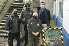 Vaccine volunteers from Forgotten Veterans UK join city's front line in the war on coronavirus