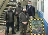 Vaccine volunteers from Forgotten Veterans UK join city's front line in the war on coronavirus