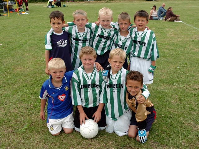 Back (from left): Charlie Philpott, Will Challis, Bradley Bohmer, William Birkett, Ben Cotter. Front: Bradley McBride, Felix Brown, Jamie Bushnell, Jackson Whittaker