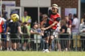 Haji Mnoga has featured at centre-half in all four of Pompey's pre-season friendlies. Picture: Jason Brown/ProSportsImages